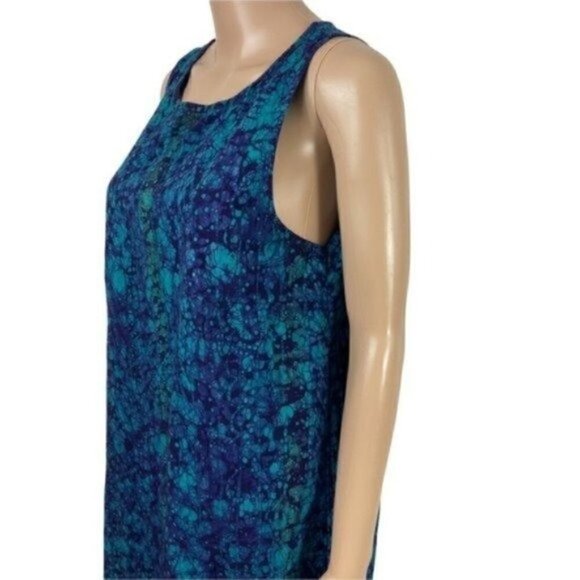 NNAMDI Ibenagu Spirit of Courage old style African tie dye sleeveless dress med - Picture 7 of 13